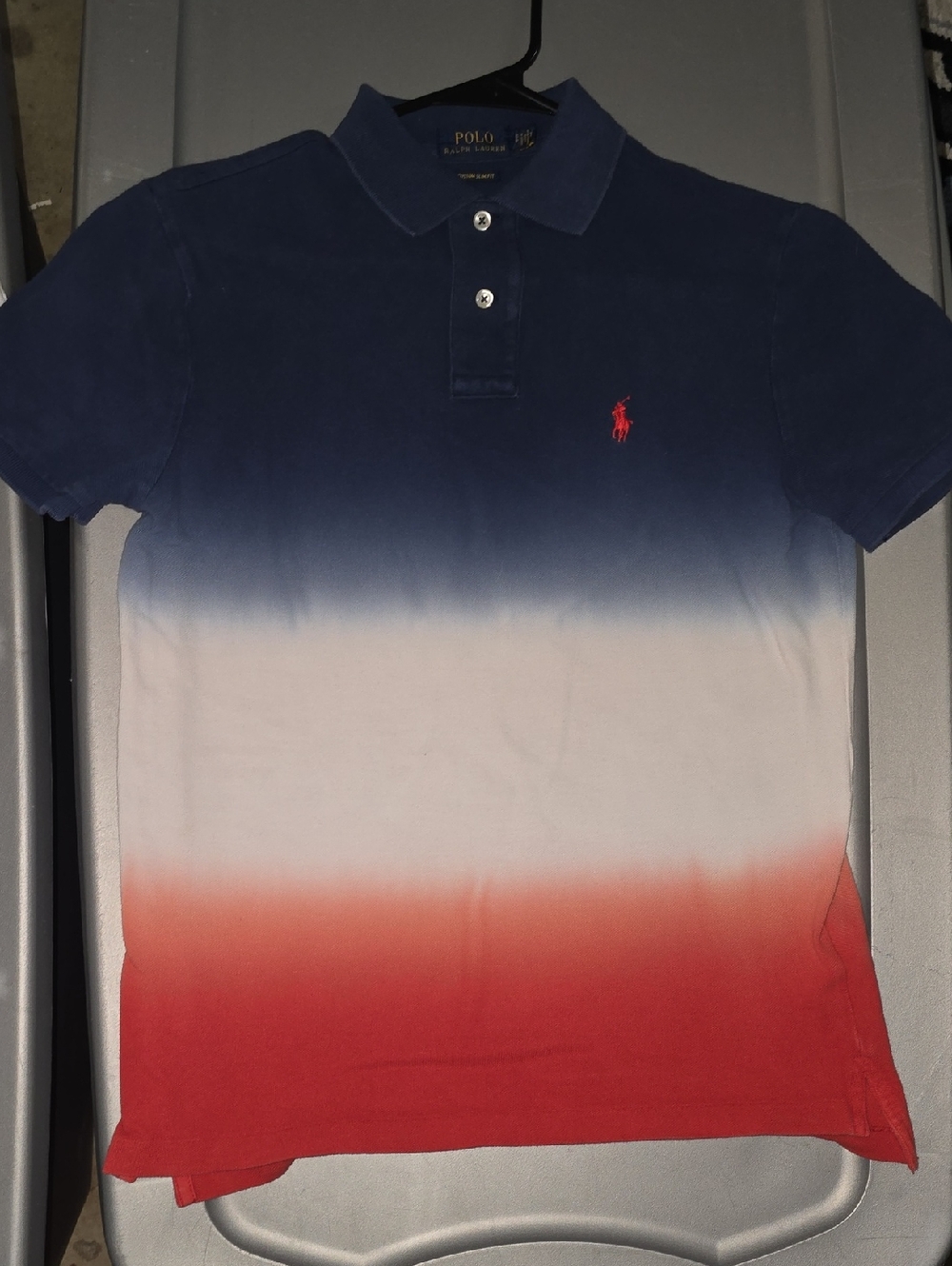 Polo Ralph Lauren Navy Custom Slim Fit Polo